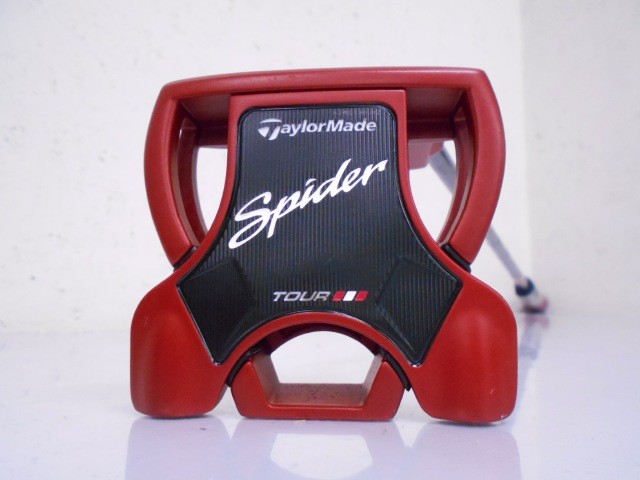 クラブ TaylorMade - SPIDER TOUR RED CLANK NECK TaylorMade Spider Tour Red L Neck Golf Putter with sightline