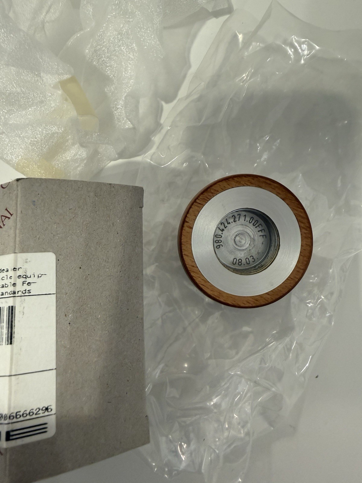 Porsche Carrera GT Original NOS Wood Shift Knob