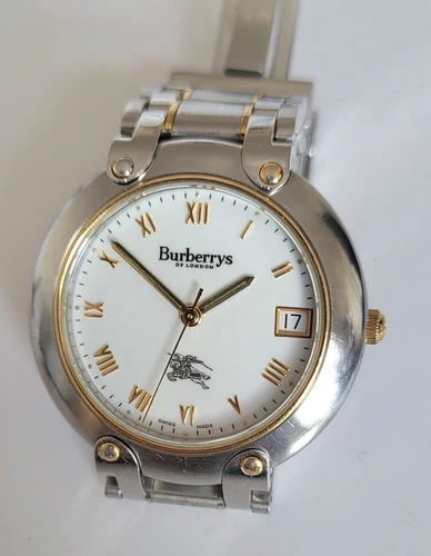 Orologio Vintage Burberrys of London 11000G Cristallo Zaffiro.
