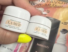 2 x La mer the moisturizing SOFT cream 3.5ml 2 7ml / 0.24 oz  Fresh