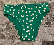 MWT VICTORIA'S SECRET PINK ST. PATRICK'S DAY GREEN SHAMROCK CHEEKY PANTIES