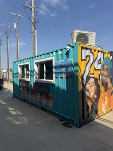 20’ Shipping Container Food Truck / Mobile Kitchen for sale 