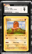 rare diglett pokemon card - 50/144 Non-Holo Colorless Artist Diglett 050 Crystal Guardians -