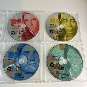 D2 Dreamcast SEGA 4 Disc Collection Authentic, Tested & Cleaned
