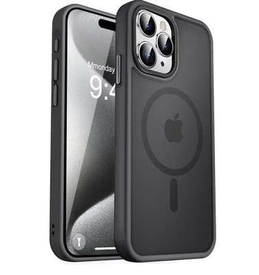 MOCCA Strong Magnetic for iPhone 15 Pro Max Case, MagSafe 
