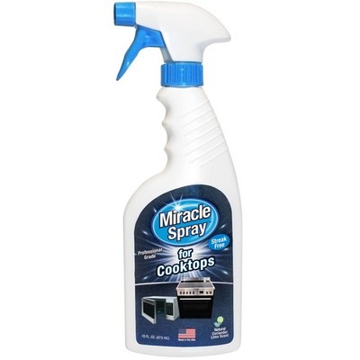 Microwave and Cooktop Cleaner Spray for Removing Food and Grease Buildup