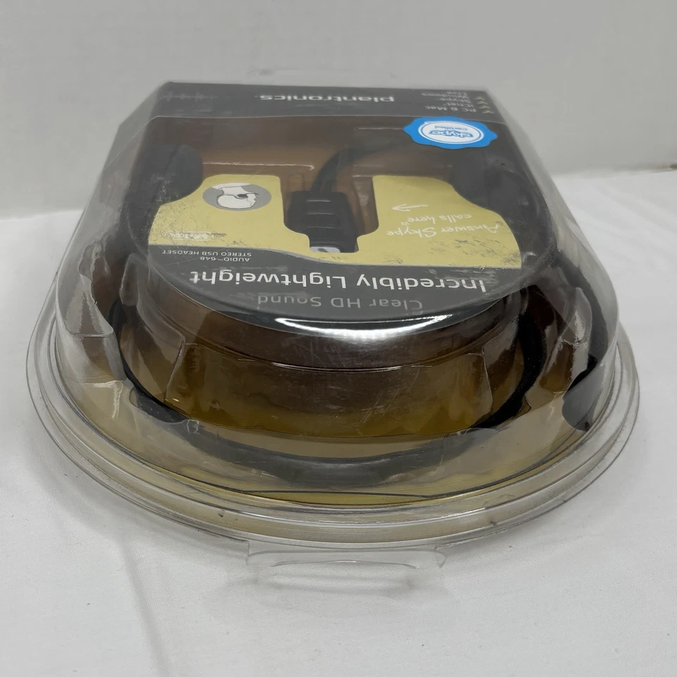 Plantronics Audio 648 Black Neckband Headsets Skype Certified, Windows Live - Image 4 of 4