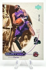 Vince Carter 2000-01 Upper Deck Ovation Basketball Standing Ovation /50 NM #53