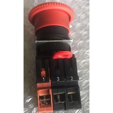1PC new A22EL-M-24A-02 Emergency Stop Switch Compatible with Omron