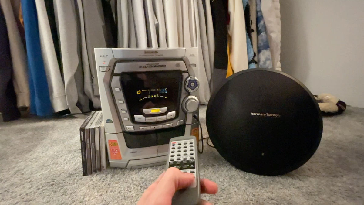 Panasonic CD/Casette Stereo System (SA-AK200) | eBay