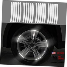 20PCS Car Wheel Stripe Reflective Stickers, Reflective Car Wheel Sliver