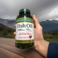 Nature's Bounty Fish Oil Softgels - 200 Count
