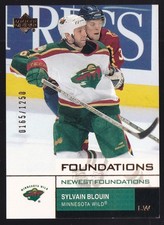 2002-03 Upper Deck Foundations #132 Sylvain Blouin SN,RC #/1250 Wild