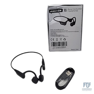 ANSTEN Kopfhörer Schwimmen,IPX8 wasserdichte Kopfhörer Schwimmen mit MP3-Player 