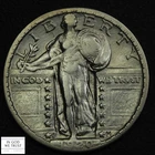 1920 S Standing Liberty Silver Quarter 25C - Cleaning