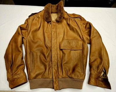 Giorgio Armani Sicons 1981, Giubbotto Nappa Di Agnello tan, Size Large 