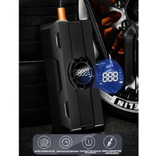 8000mAh Car Jump Starter with Air Compressor Battery Jumper Box Charger Booster