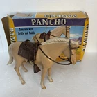Vintage Poncho Pony Horse Johnny West Louis Marx 1061B Tan W Saddle accessaries