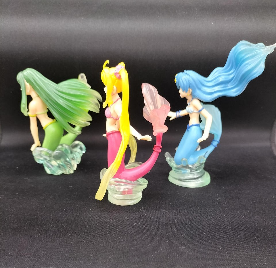 Mermaid Melody Pichi Pichi Pitch Lucia Hanon Rina Figure Set