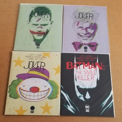 JOKER KILLER SMILE # 1 2 3  + THE SMILE KILLER DC BLACK LABEL NM LOT SET SERIES
