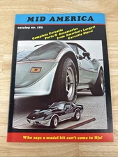 Vintage Mid America Catalog No. 182, Corvette Parts & Accessories