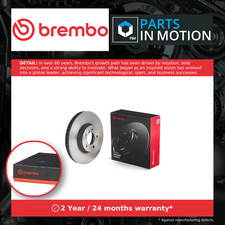 2x Brake Discs Pair Vented fits BMW X5 E70, F15 3.0D Front 08 to 18 332mm Set
