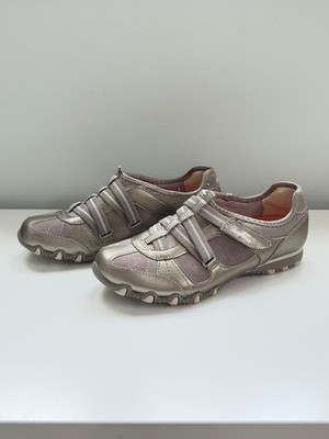 Sketchers Walking Shoes Womens 7 Taupe Comfort Travel Casual Lightweight