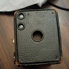 Eastman Kodak No. 2 Brownie Camera Model B Black Vintage Box Camera
