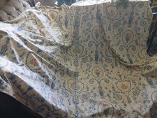 Vintage Chintz Pair Lined Curtains L82" W 92" Beautifully Made Weighted 👌 £55