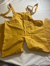 West Chester Rain Coveralls Men  s XL   Yellow  Waterproof Workwear Rain Suit