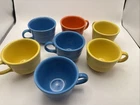 FIESTA USA Cups Mugs Vintage Fiesta Ware LOT OF 7 Homer Laughlin