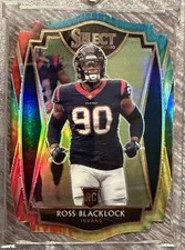 2020 Panini Select - Premier Level Ross Blacklock #194 Tie-Dye Prizm /25 (RC)