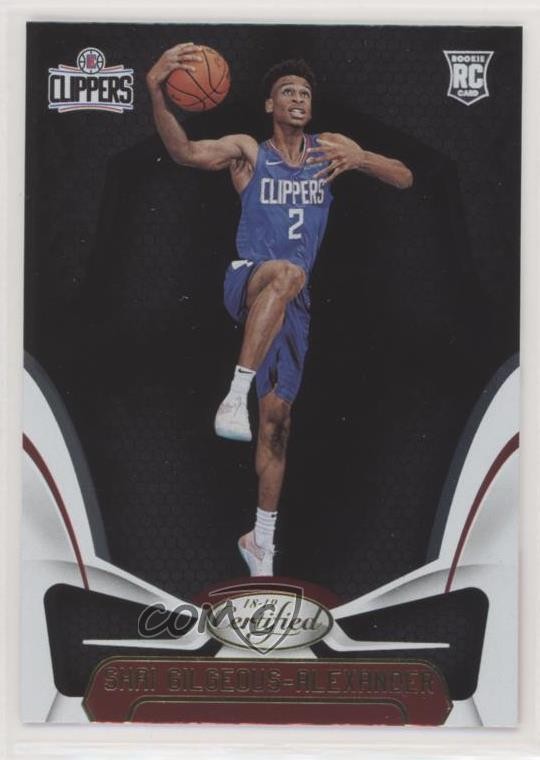 2018-19 Certified Shai Gilgeous-Alexander #161 fh9
