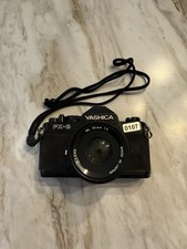 Yashica FX-3 35mm Camera  Yashica ML 50mm 1:2 Lens With Strap A6/107 