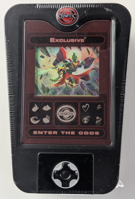 Rasbma Darini Exclusive Chaotic TCG Scanner Tin NEW Sealed Black