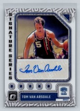 2023-24 Donruss Optic #SS-TVA Tom Van Arsdale Signature Series Auto