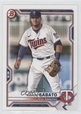 2021 Bowman Draft Aaron Sabato #BD-163 kr0