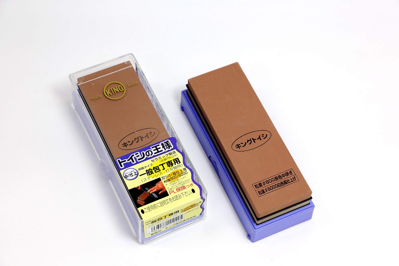 King Toishi PB-04 185X63X25 # 800 # 6000 Per Super-Finitura Con Una Lama