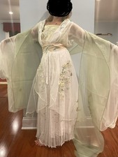 Asian Embroidered Chinese Hanfu Cosplay Costume or authentic celebratory wear