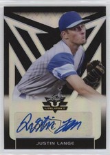 2020 Leaf Valiant Portrait Black Prismatic 1/5 Justin Lange #PA-JL1 Auto 0y4a