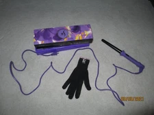 Professional Curling Iron by Her Styler Curling Wand- Purple