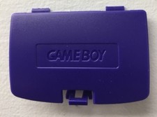 Grape Purple Battery Cover Game Boy Color - GBC Replacement Door