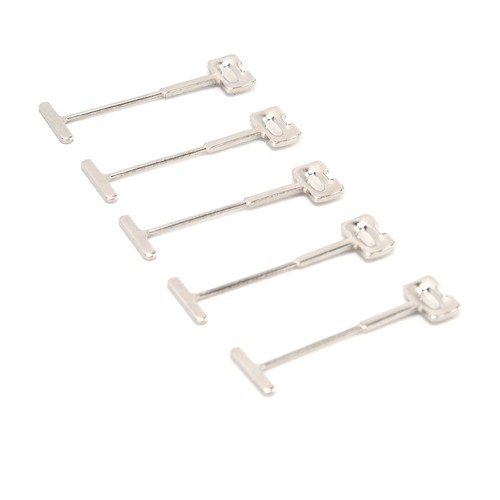 100Pcs TPins Replacement Steel Needles Tile Leveler Floors Walls Builing - Picture 9 of 12