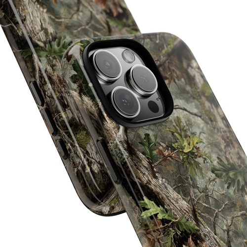 Pour iPhone | Samsung Galaxy | Coque téléphone Pixel - Feuilles de chêne mousse chasse camouflage - Photo 5 sur 255