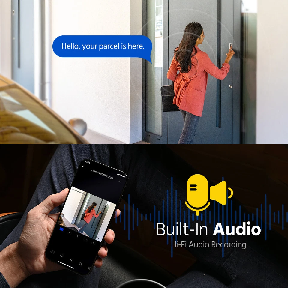 Cámara de seguridad ANNKE 5MP PoE C500 grabación de audio exterior detección humana IP67 Foto 4 de 4