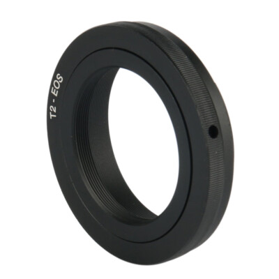 Adapter für T2-EOS T2 T Objektiv Teleskop auf Canon EOS EF Mount 6D 80D T5i Kamera