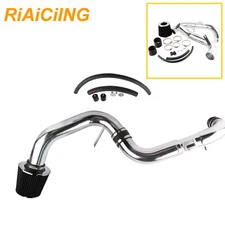 w/ Dry Filter Black 3'' Cold Air Intake Pipe For Honda Civic EX LX DX 1.8L 06-11