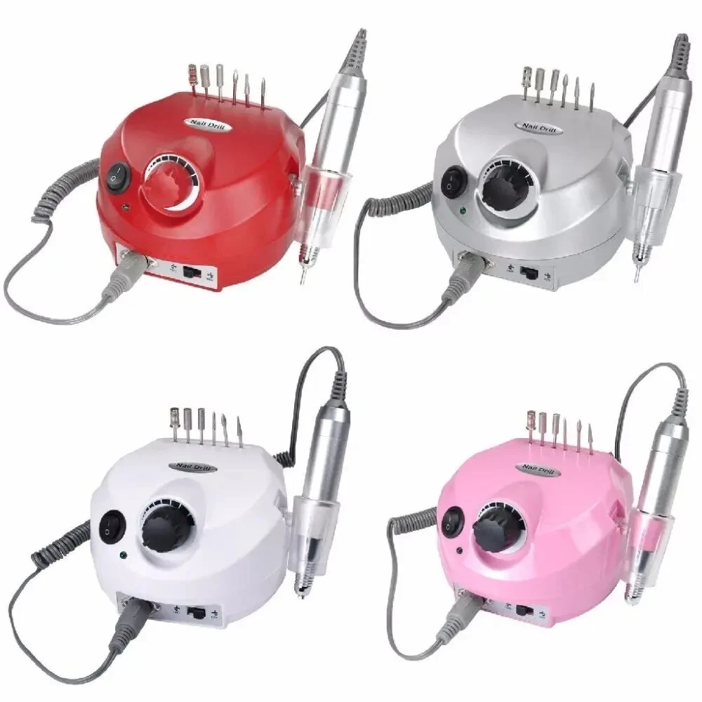 Fresa Unghie Micromotore Professionale 40w 35.000 Giri Regolazione Velocità Per Estetista Podologia Onicotecnica Nail Art Centro Estetico – Perestetistaeparruchiere - Foto 10