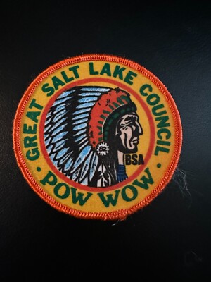 Boy Scouts -  1982 Great Salt Lake Council Pow-Wow  patch