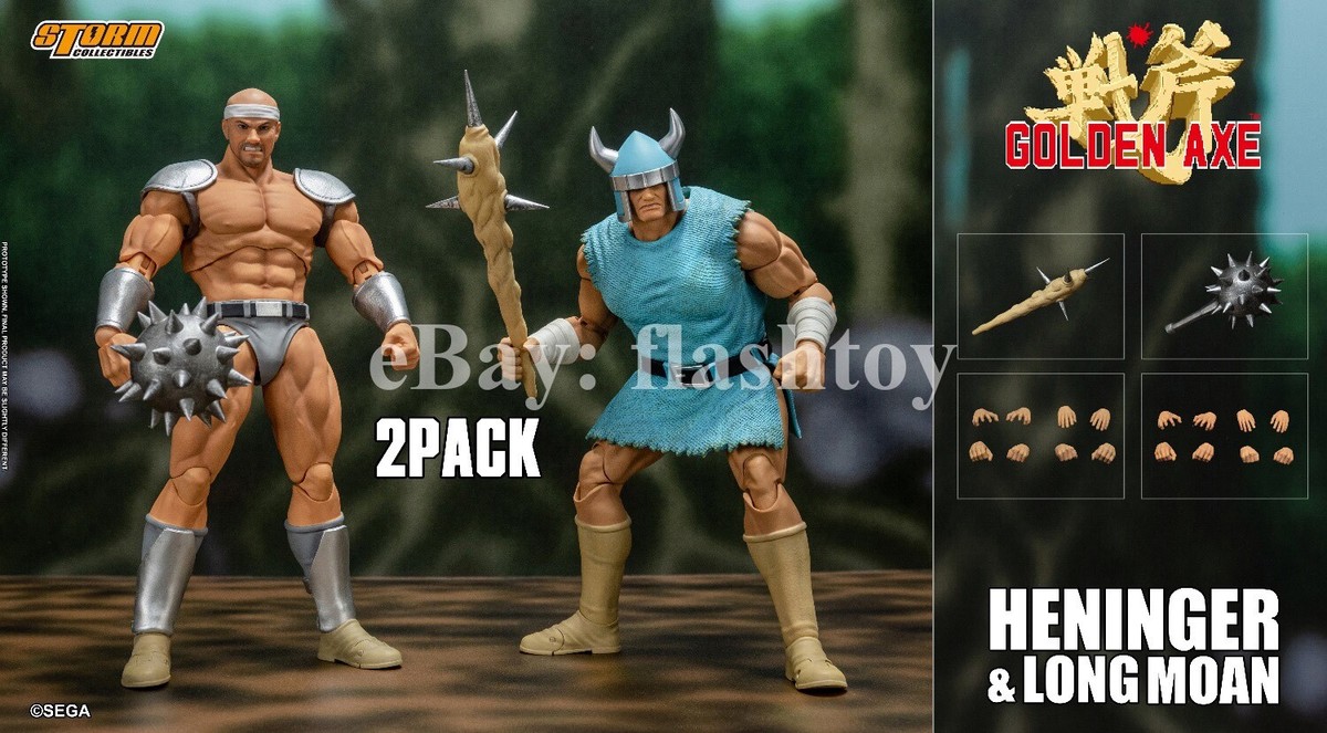 Storm Toys SGGX09 1/12 Golden Axe HENINGER & LONG MOAN Action